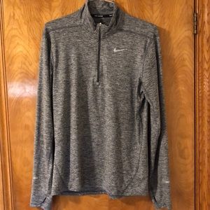 Nike half zip running top